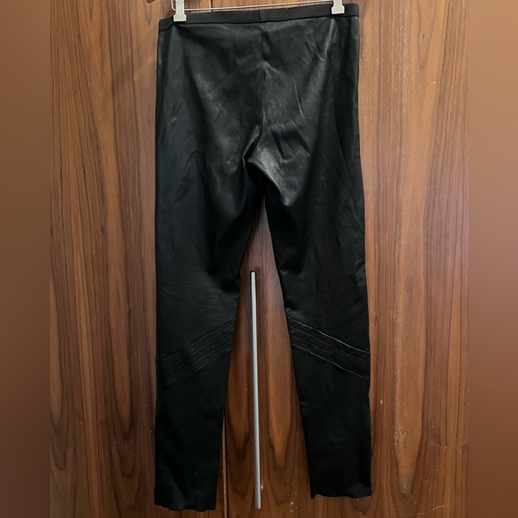 Rick Owens Stretch Leather Pants - Picture 2 of 5